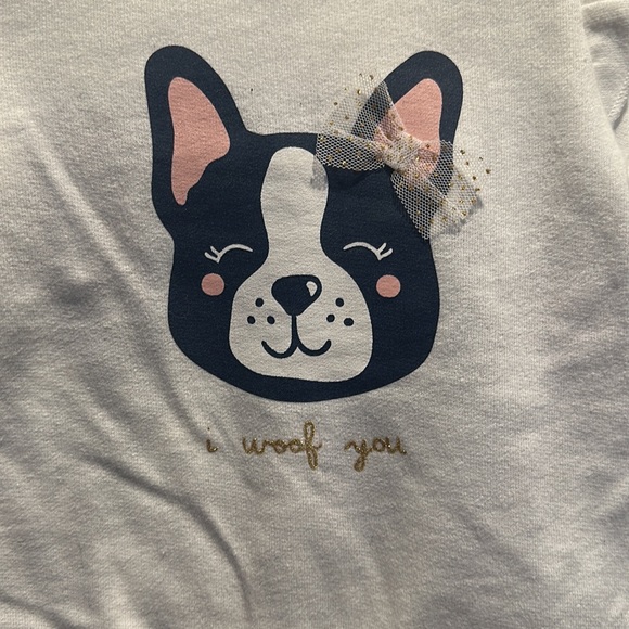 NWT Carter’s 9mos I Woof You sweater/legging set - Picture 2 of 6
